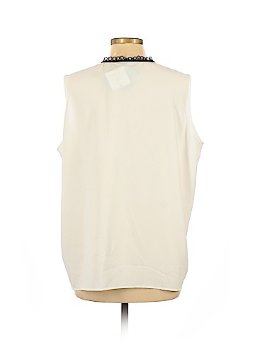 MING WANG Sleeveless Blouse (view 2)