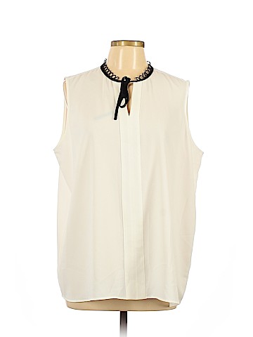 MING WANG Sleeveless Blouse (view 1)