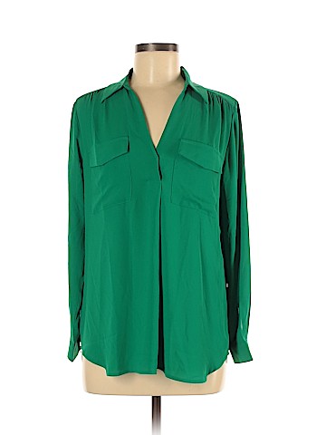 Ann Taylor Long Sleeve Blouse (view 1)