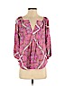 Alice & Trixie 100% Polyester Pink 3/4 Sleeve Blouse Size XS - photo 1