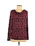 Talbots Burgundy Long Sleeve Top Size L (petite) - photo 1