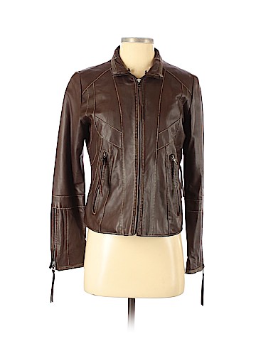 Andrew Marc Leather Jacket (view 1)