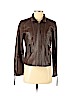 Andrew Marc 100% Leather Brown Leather Jacket Size S - photo 1