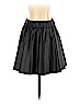 Club Monaco 100% Viscose Black Faux Leather Skirt Size 2 - photo 1