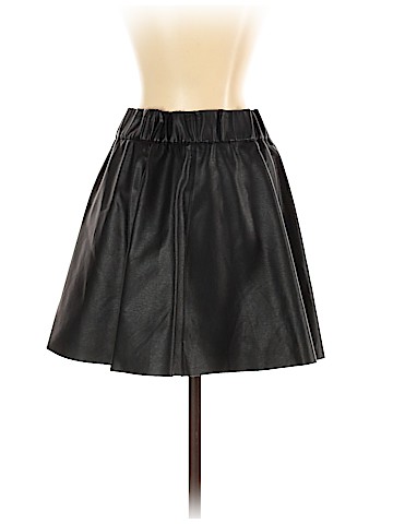 Club Monaco Faux Leather Skirt (view 2)
