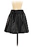 Club Monaco 100% Viscose Black Faux Leather Skirt Size 2 - photo 2
