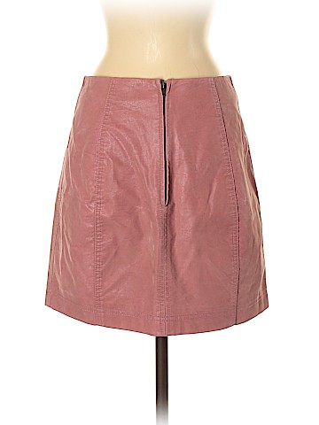 Free People Faux Leather Skirt (view 2)
