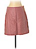 Free People 100% Rayon Pink Faux Leather Skirt Size 4 - photo 1