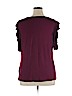 Apt. 9 Burgundy Short Sleeve Top Size XL - photo 2
