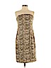 MICHAEL Michael Kors 100% Linen Tan Casual Dress Size 4 - photo 1