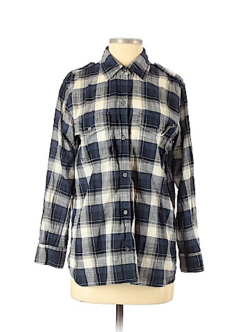Current/Elliott Long Sleeve Button-Down Shirt (view 1)