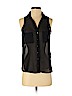 Lily White 100% Polyester Black Sleeveless Blouse Size S - photo 1