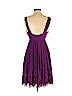 Catherine Malandrino 100% Silk Purple Cocktail Dress Size 4 - photo 2