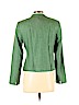 AKRIS Green Silk Blazer Size 6 - photo 2