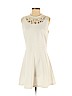 Forever 21 White Cocktail Dress Size M - photo 1