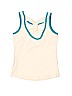 Kana 100% Cotton Ivory Tank Top Size 3 - photo 2