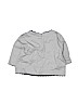 Assorted Brands 100% Rayon Solid Gray 3/4 Sleeve Blouse Size XL (kids) - photo 2