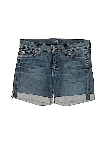 7 For All Mankind Denim Shorts (view 1)