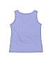 E-Land 100% Cotton Purple Sleeveless Top Size 4 - photo 2