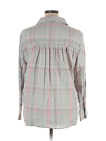 Kensie Long Sleeve Button-Down Shirt (view 2)