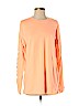 Victoria's Secret Pink 100% Cotton Orange Long Sleeve T-Shirt Size S - photo 1