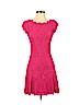 Diane von Furstenberg Pink Cocktail Dress Size 2 - photo 1