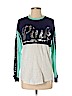Victoria's Secret Pink Blue Long Sleeve T-Shirt Size XS - photo 1