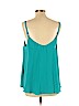 Torrid 100% Polyester Teal Sleeveless Blouse Size 10 - photo 2
