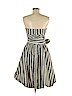 BCBGMAXAZRIA Ivory Cocktail Dress Size 6 - photo 2