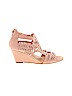 Jasmin Pink Wedges Size 8 - photo 1