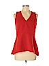Leifsdottir Red Sleeveless Top Size 6 - photo 1