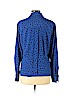 Christian Dior Chemises 100% Polyester Blue Long Sleeve Button-Down Shirt Size 12 - photo 2