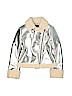 Bardot Junior 100% Polyester Silver Coat Size 7 - 8 - photo 1