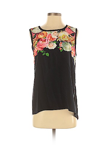 Magaschoni Sleeveless Silk Top (view 1)