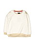 Andy & Evan Metallic Ivory Sweatshirt Size 6 - photo 1