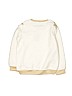 Andy & Evan Metallic Ivory Sweatshirt Size 6 - photo 2