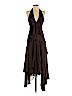 BCBGMAXAZRIA 100% Silk Brown Cocktail Dress Size S - photo 1