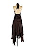 BCBGMAXAZRIA 100% Silk Brown Cocktail Dress Size S - photo 2