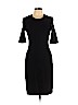 Diane von Furstenberg Black Casual Dress Size 10 - photo 1