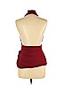 Norma Kamali Burgundy Halter Top Size L - photo 2