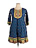 Haute Curry Blue Casual Dress Size XXL - photo 1