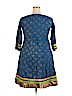 Haute Curry Blue Casual Dress Size XXL - photo 2