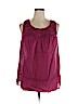 St. John's Bay 100% Cotton Pink Sleeveless Blouse Size 1X - photo 1