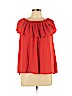 Mossimo Red Short Sleeve Blouse Size L - photo 1