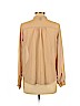 Forever 21 Tan Long Sleeve Blouse Size L - photo 2