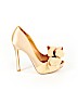Badgley Mischka Tan Heels Size 6 - photo 1