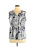 Westport 1962 Blue Sleeveless Top Size 1X - photo 1