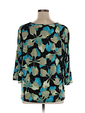 Cj Banks 3/4 Sleeve Top (view 2)