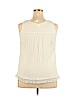Mossimo Supply Co. 100% Rayon Ivory Sleeveless Blouse Size XXL - photo 2