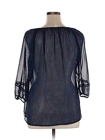 Inked & Faded 3/4 Sleeve Blouse (view 2)